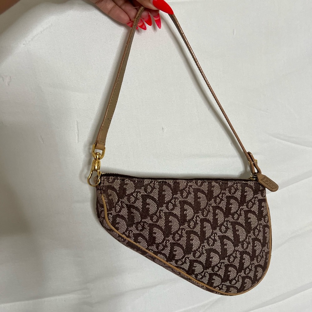 Dior Tan Saddle Bag